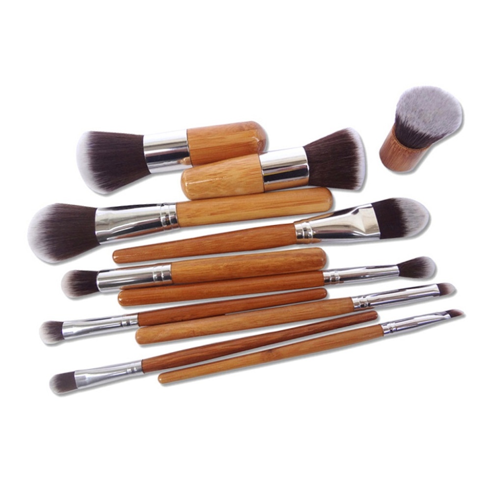 11pcs Cosmetic Makeup Tool Finishing Brushes Kit - Picture 3 of 6